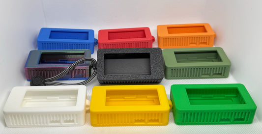 Pwnagotchi Waveshare Cases - Black - Red - Blue- Multi Color - White - Yellow- Green - Dark green - Orange